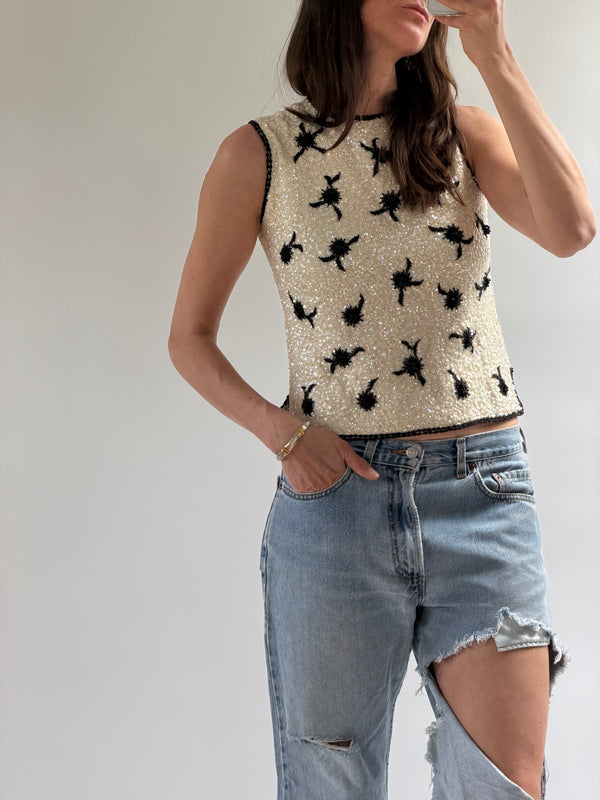 1960s Sequin Top