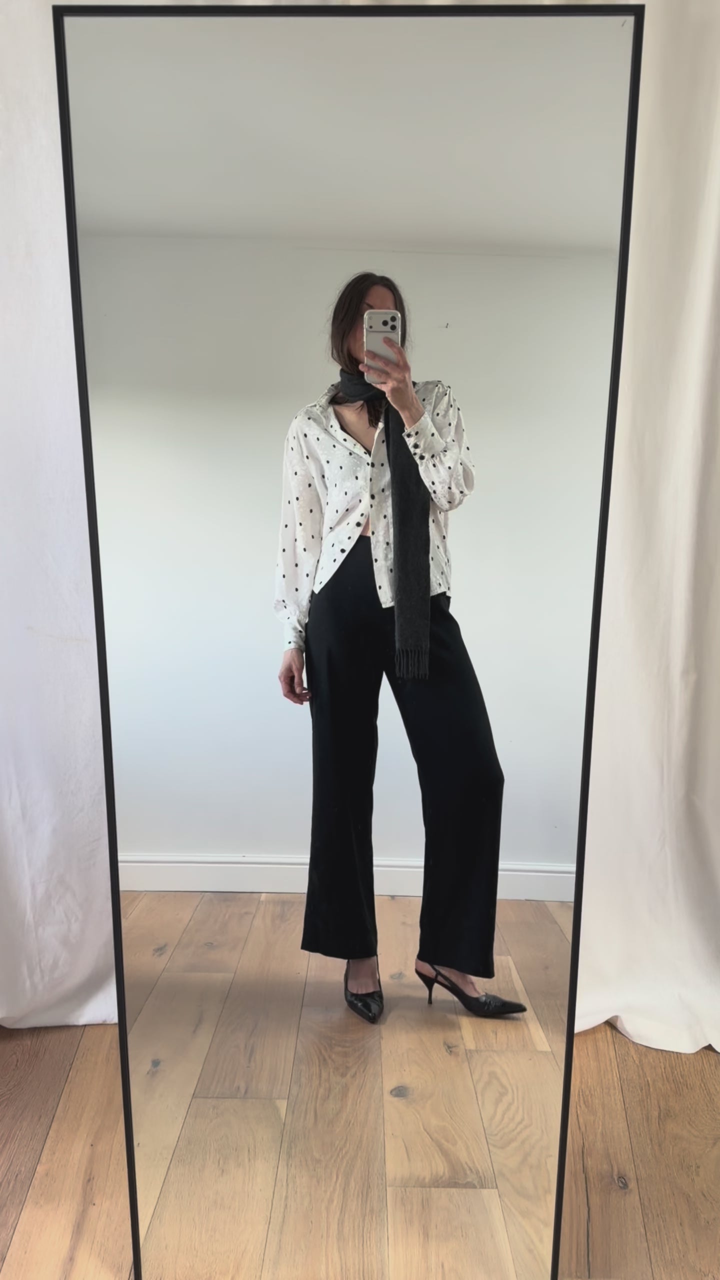 Louis Féraud Polka Blouse